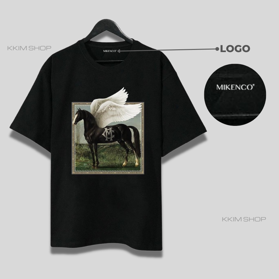 Áo Thun Tay Lỡ MIKENCO FABLED, áo phông unisex Form rộng oversize, chất liệu Cotton. KKIM Shop