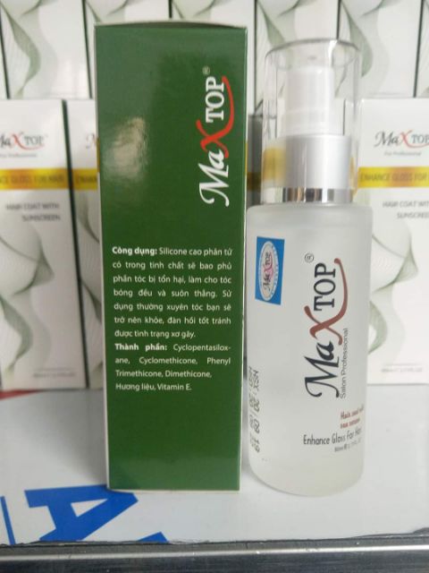 Tinh dầu ,Dưỡng tóc Maxtop 80ml /chai