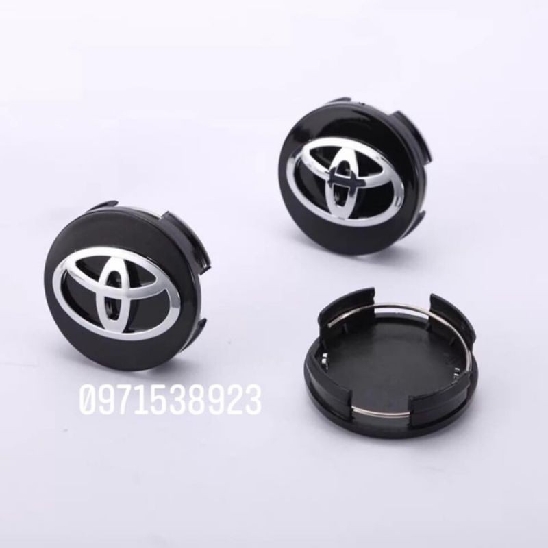 Nắp chụp lazang 62mm Cho Toyota Camry innova Yaris Corolla altis vios hàng oem loại xịn đẹp 1 cái