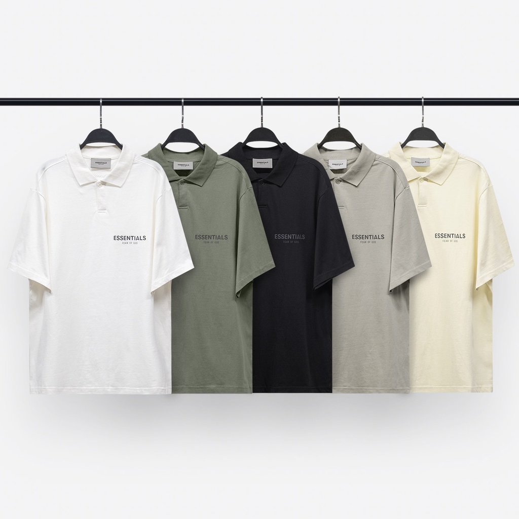 Áo polo tay ngắn FEAR OF GOD FOG Duplex ESSENTIALS
