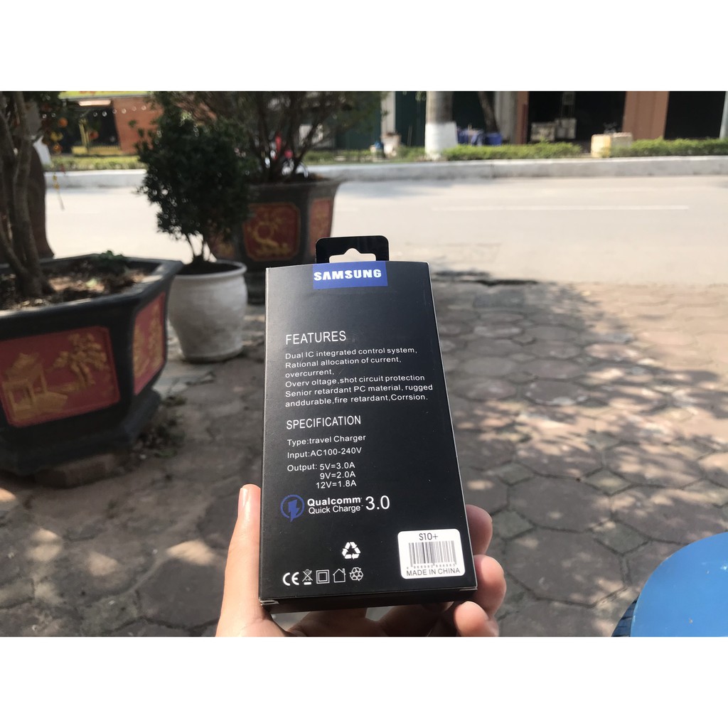 Bộ Sạc Nhanh Samsung S8/ S9/ Note 8/ Note 9