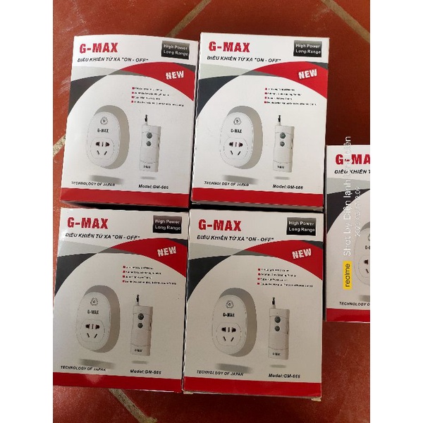 Công tắc điều khiển từ xa 1KM g-max3500W/220V - HÀNG NHẬP KHẨU, công tắc bật tắt máy bơm