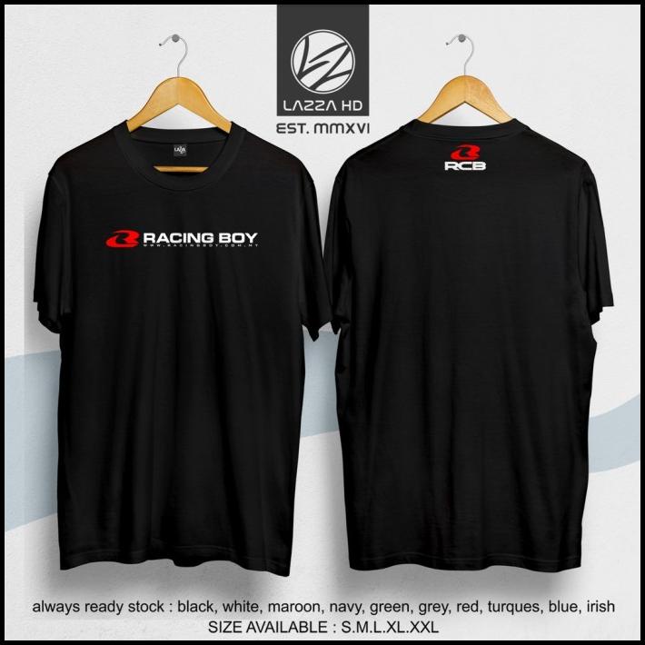 Áo Thun In Hình Xe Đua Boy V2 Rcb X Rob Racingboy Cá Tính Cho Nam