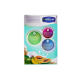 Bột ăn dặm Ridielac Gạo Trái cây 200g