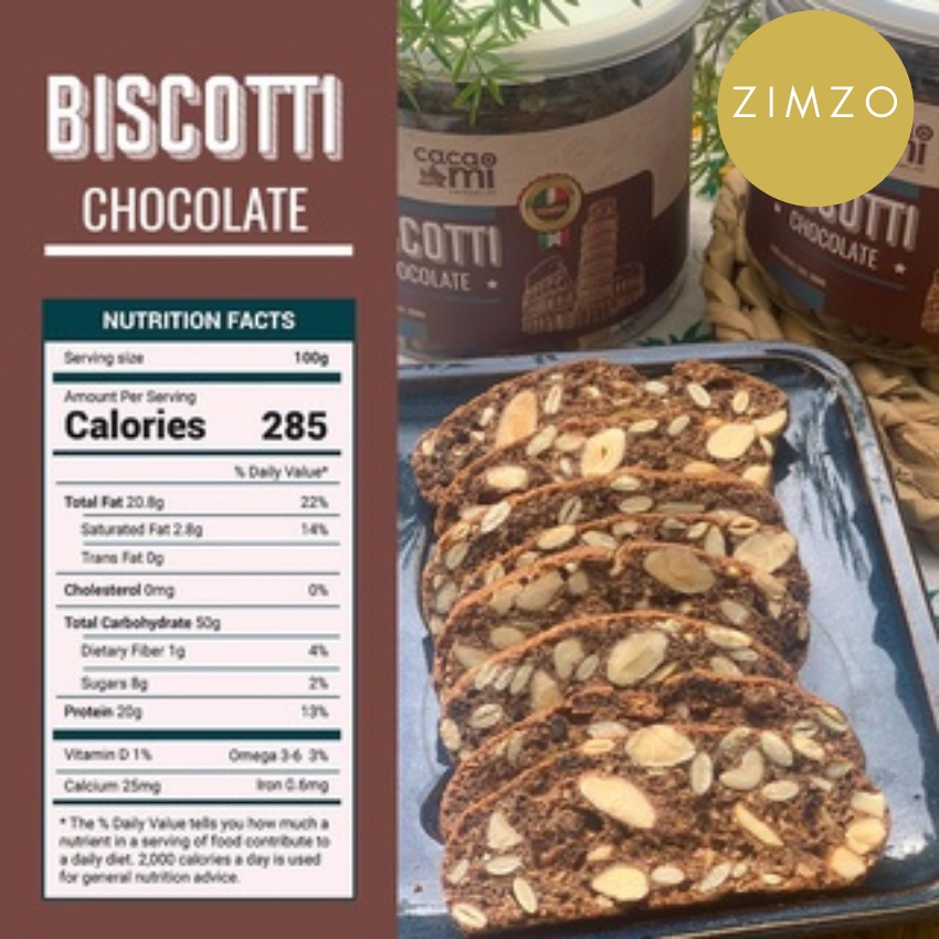 Bánh BISCOTTI ăn kiêng, bánh hạt nguyên cám  giảm cân mix 3 vị 250g SOOYUN | BigBuy360 - bigbuy360.vn