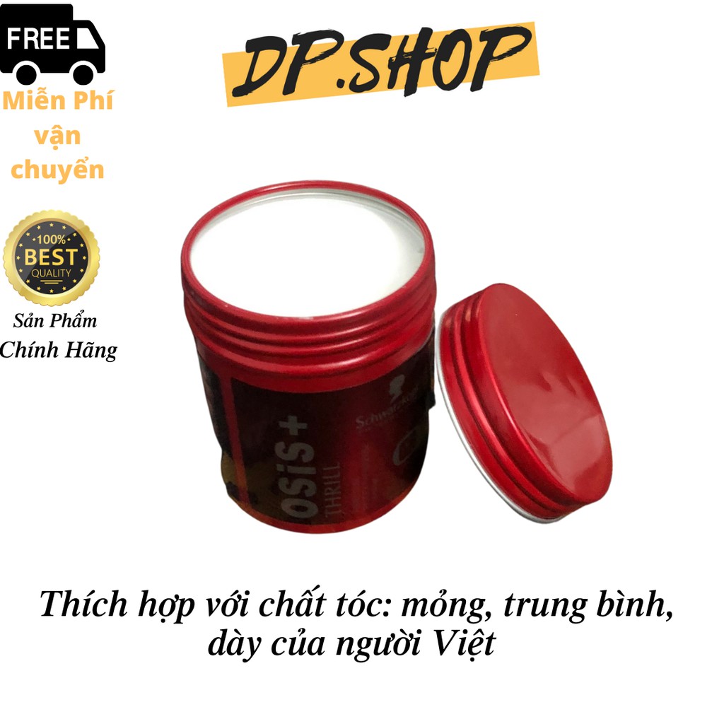 Sáp vuốt tóc nam nữ OSIS thrill3 cam kết chuẩn đẹp giữ nếp