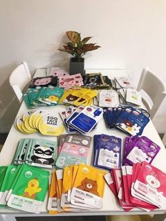 Combo 10 miếng mặt nạ nội địa