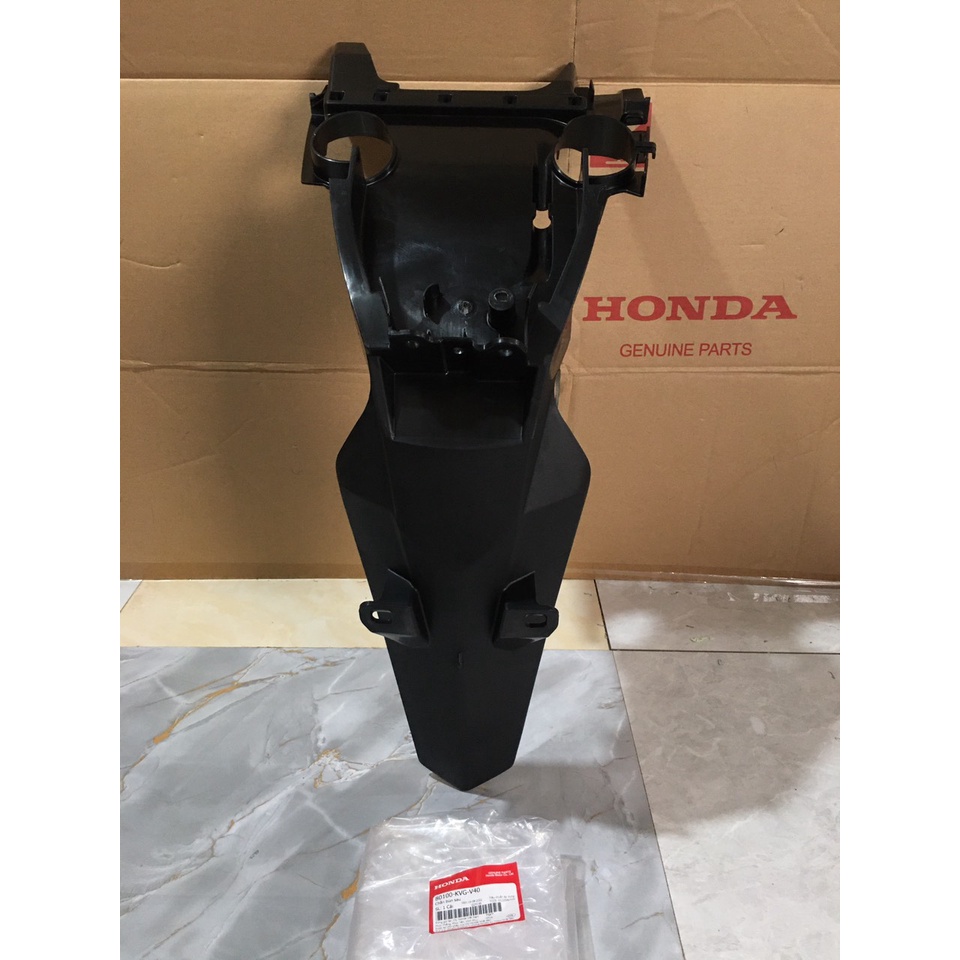 Chắn bùn sau - Đuôi HONDA AIR BLADE 110 Béo năm 2011 màu Đen. 80100KVGV40