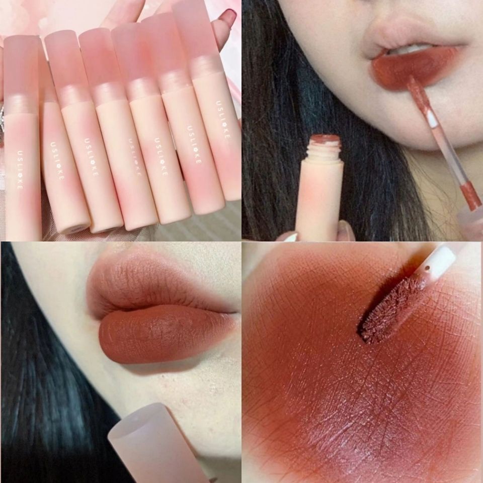 Son  Trôi  Thiết Kế Hình Viên Kẹo Marshmallow Matte  son môi men