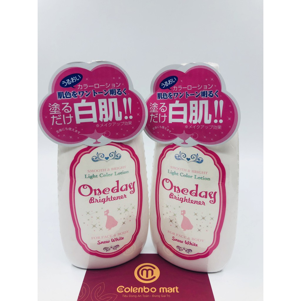 Kem dưỡng trắng da One day