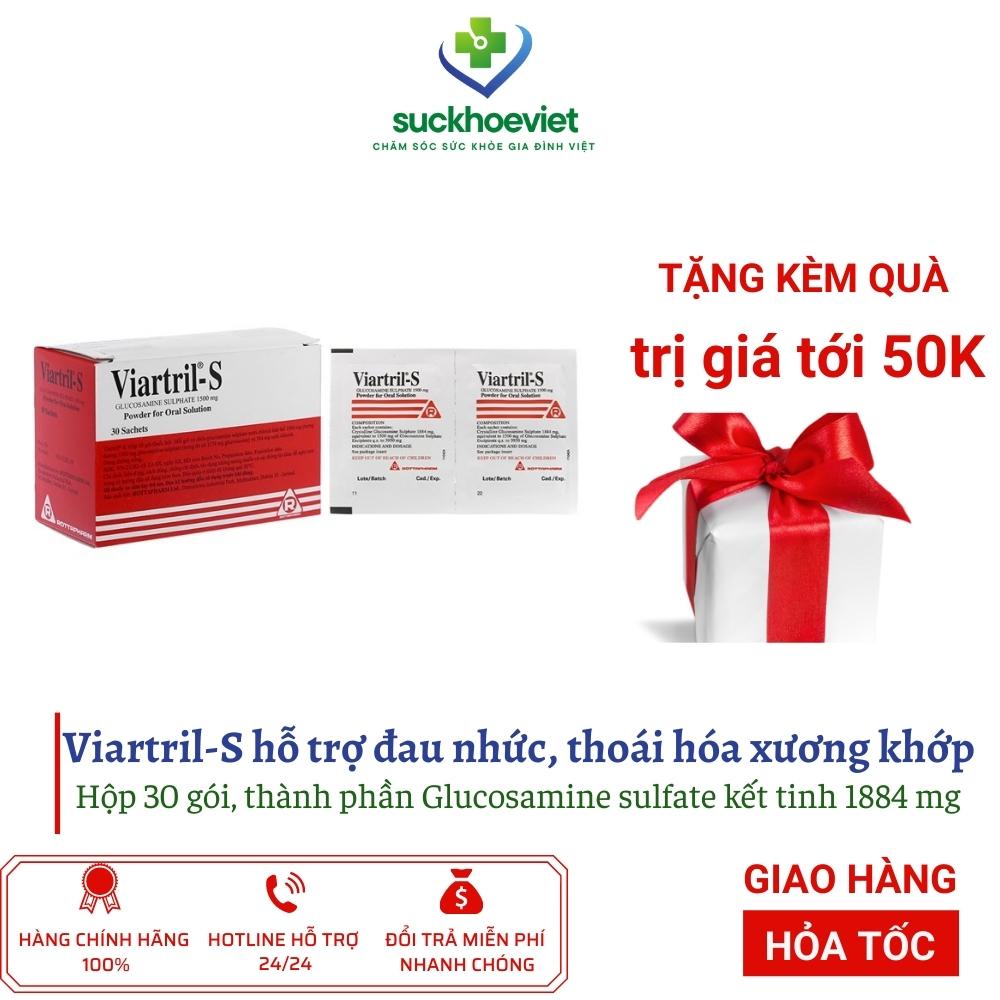 Viartril-S bổ xương khớp chính hãng - Hộp 30 gói