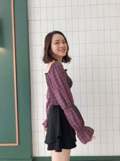 [SALE] Áo bo chun kẻ ngang