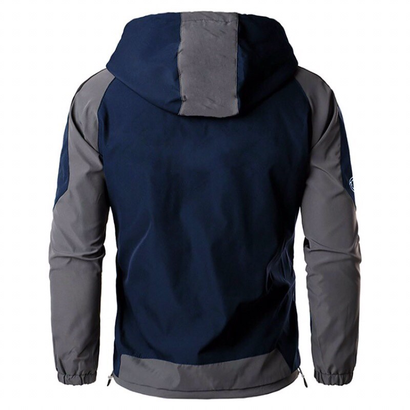 Áo khoác dù nam phong cách phối màu cực chất AKN023