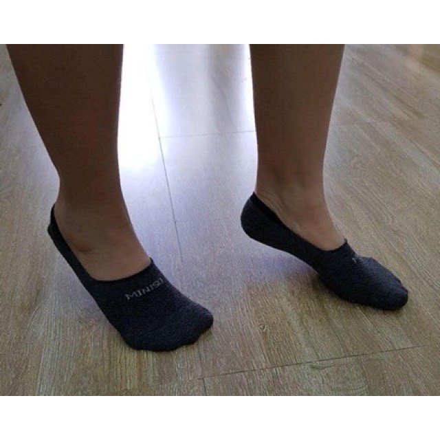 Combo 5 Đôi Tất Hài Lười Nam Mini.so Kháng Khuẩn Xuất Nhật Loại Đẹp