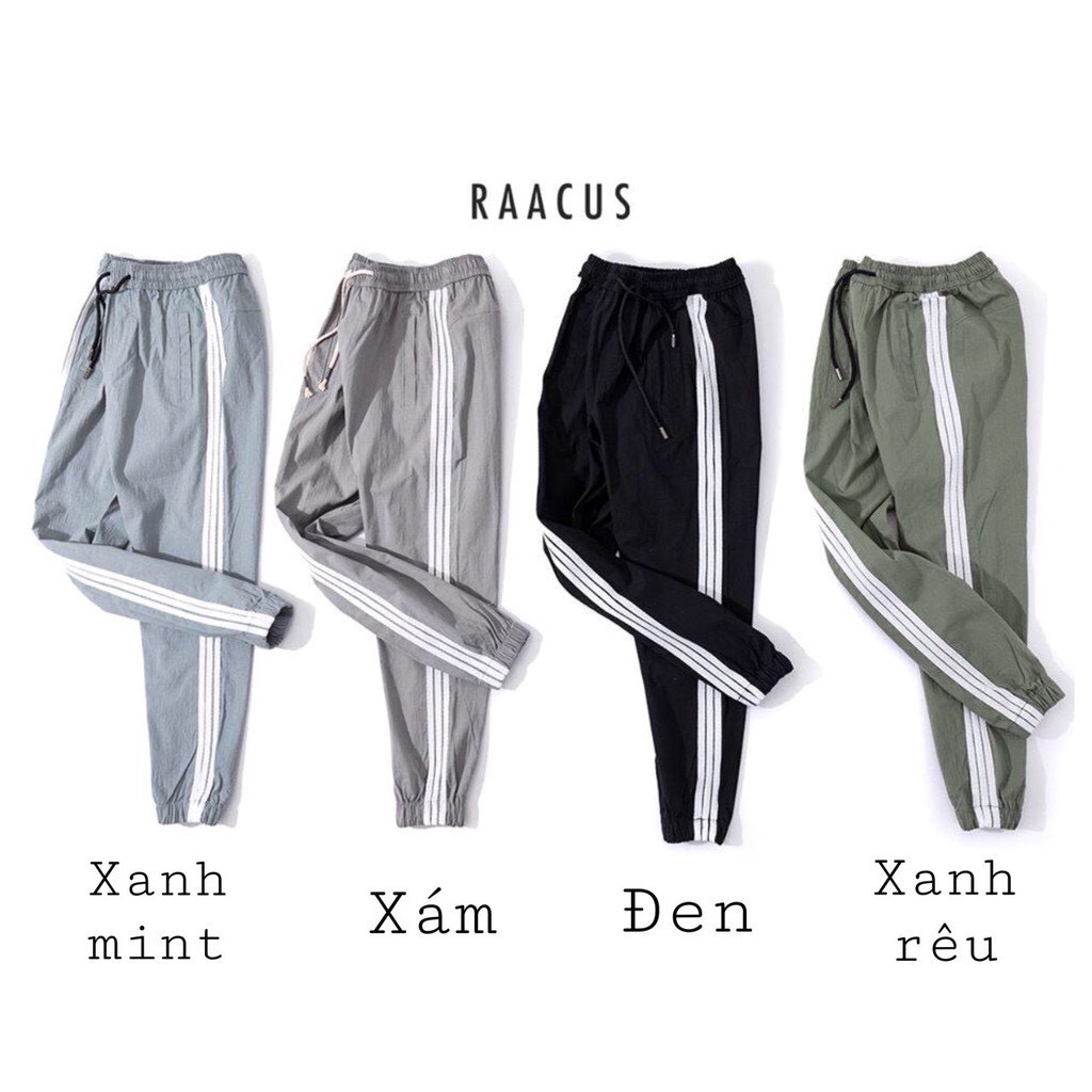 Quần jogger nam chất đũi kiểu dáng thể thao, quần nam thể thao 3 sọc cao cấp thời trang PATOMI-Q093