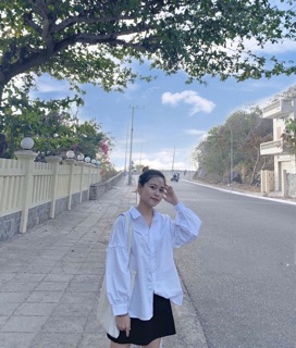 SƠ MI TRƠN TRẮNG TAY PHỒNG