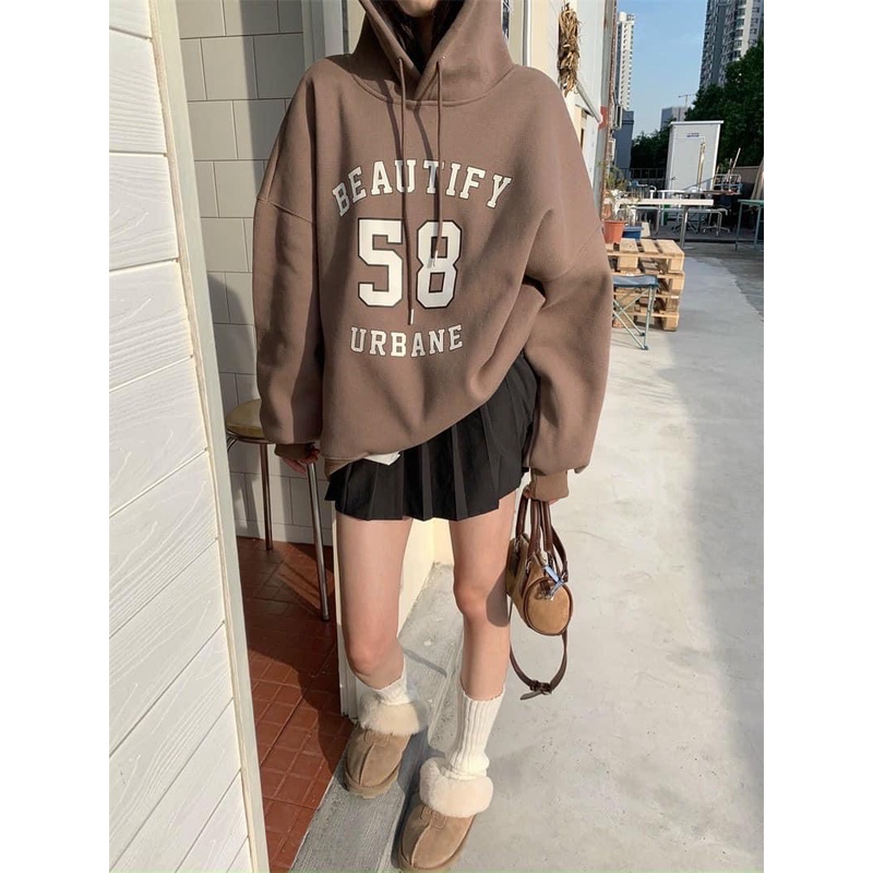 Áo hoodie phom dáng unisex cho nam nữ | BigBuy360 - bigbuy360.vn