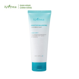 Sữa rửa mặt dạng bọt ISNTREE SENSITIVE BALANCING CLEANSING FOAM 150ml