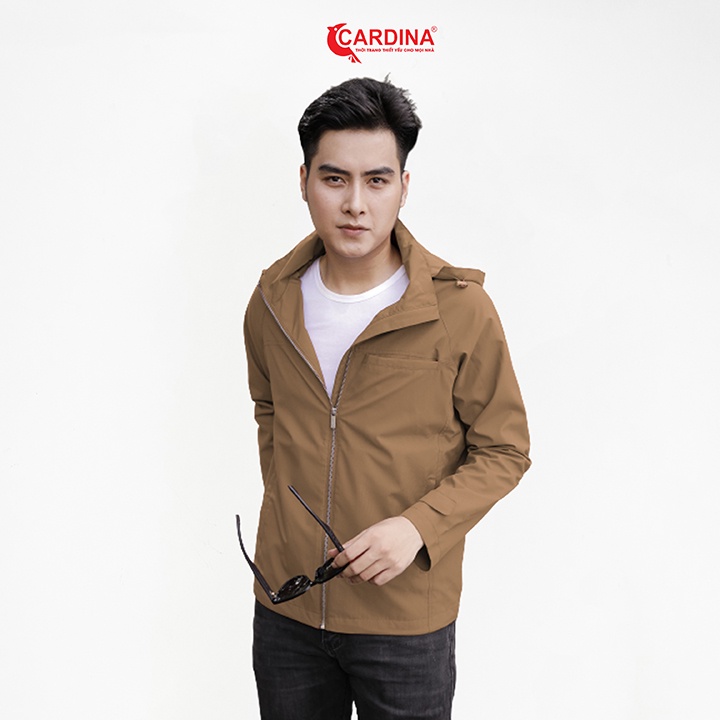 Áo Jacket Nam 𝐂𝐀𝐑𝐃𝐈𝐍𝐀 2 Lớp Cao Cấp, Chống Nước, Chống Nhăn JM