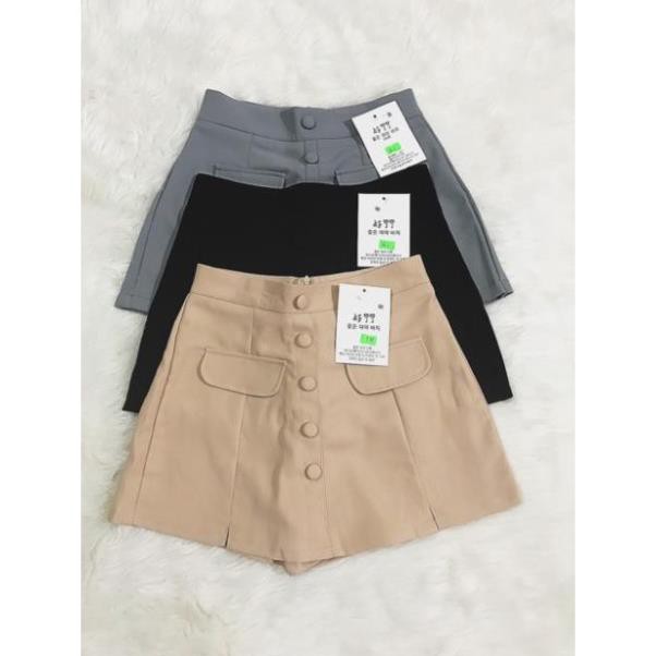 [Rẻ Vô Địch] Quần Váy túi nắp