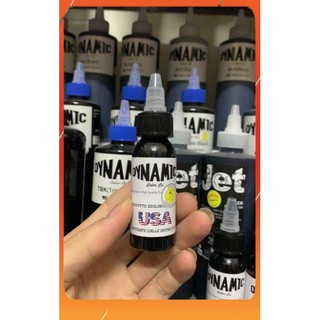 Mực xăm hình màu đen đánh bóng chính hãng dynamic blk - 04 Tattoo