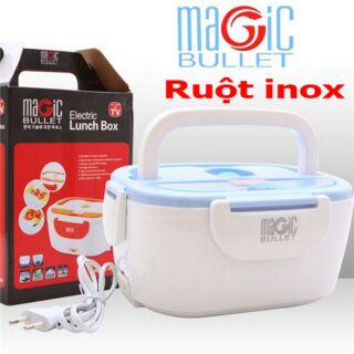 Hộp cơm hâm nóng tự động ruột inox
