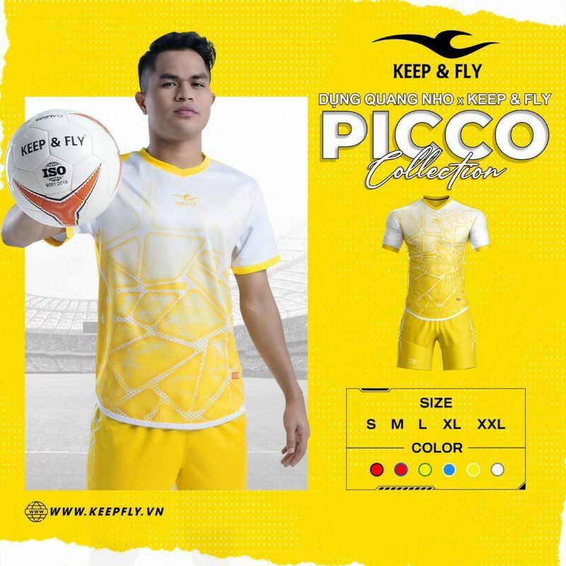 BỘ ĐỒ ĐÁ BÓNG KEEP& FLY PICCO MỚI