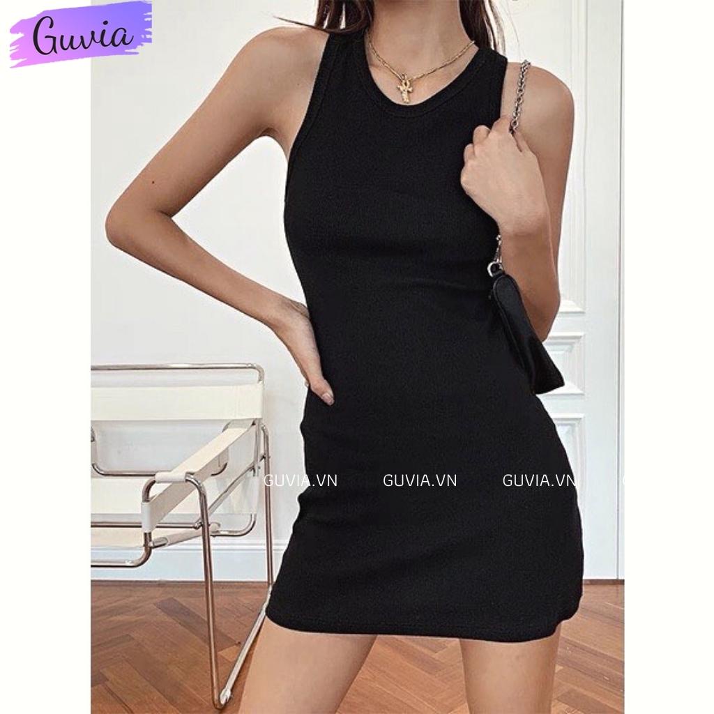 Đầm Váy Body BA LỖ SEXY Gợi Cảm Chất Thun Gân Tốt Mặc Đẹp GUVIA | BigBuy360 - bigbuy360.vn