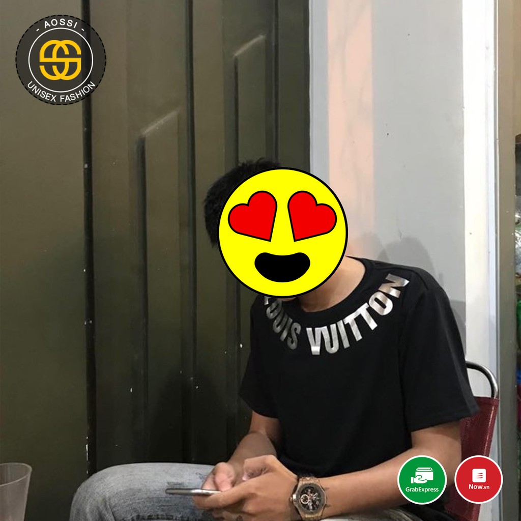 Áo Thun Tay Lỡ Unisex Phản Quang Nam Nữ From Rộng AOSSI - Áo thun phản quang tráng gương kẽm bạc - vải Cotton dày mịn | BigBuy360 - bigbuy360.vn