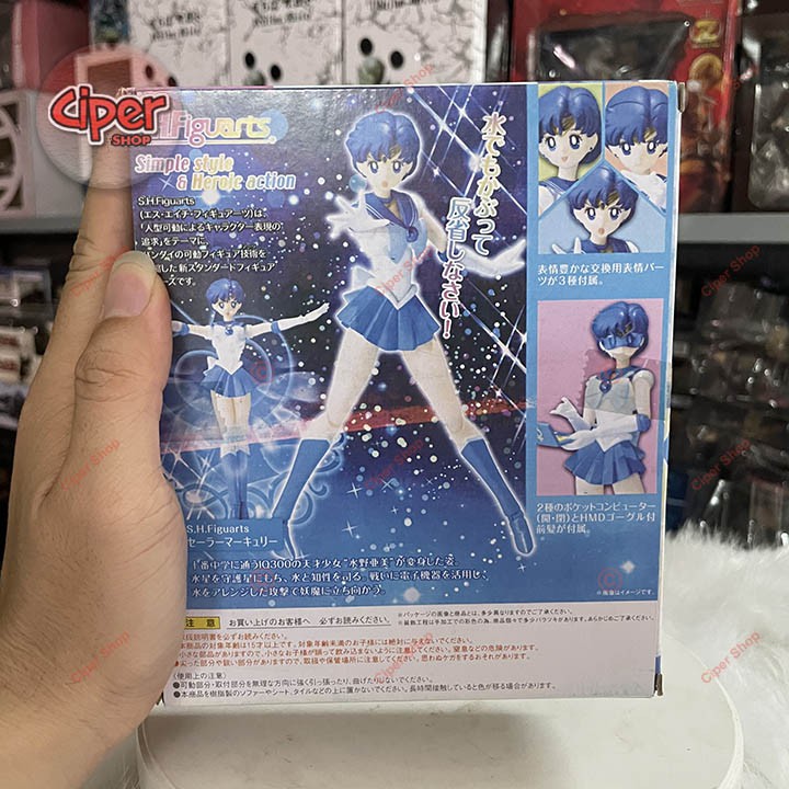 Mô hình thủy thủ sao thủy SHF - Sailor Mercury SHF - Figure Sailor SHF