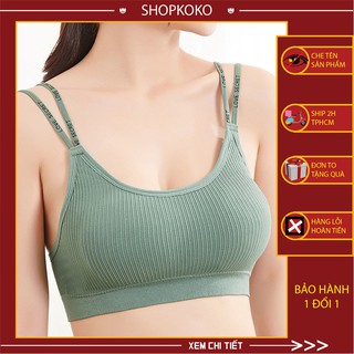 Áo Bra Thể Thao Nữ❣️❣️FREESHIP❣️❣️ Phối Lưng Đan - Đồ Tập Gym Yoga mã 8156