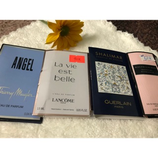 Vial nước hoa các loai