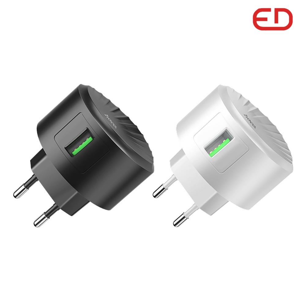Quick Charge 3.0 18W USB Wall Charger Compatible Samsung Galaxy Note8 / S8 / S8+ - CE Plug