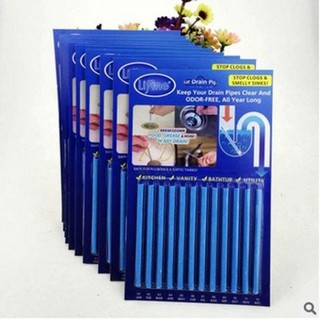 Que thông tắc cống vỉ 10 cây - vỉ que thông cống tiện ích - que thông tắc cống bồn rửa - dụng cụ & thiết bị tiện ích