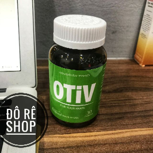 OTIV (Hộp 30 Viên) Cải thiện MẤT NGỦ, ĐAU NỬA ĐẦU, TĂNG CƯỜNG TRÍ NHỚ, PHÒNG NGỪA ĐỘT QUỴ, Có tích điểm | BigBuy360 - bigbuy360.vn