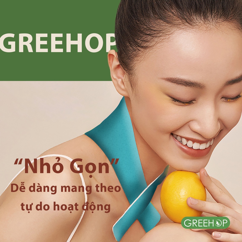 Túi chườm nóng cổ vai gáy Greehop giảm ê mỏi, thư giãn cơ thể