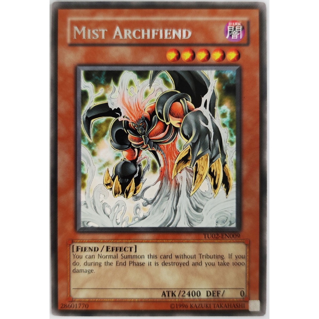 [Thẻ Yugioh] Mist Archfiend |EN| Rare