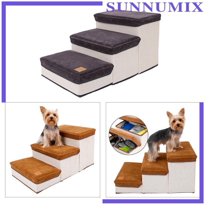 Cầu thang 3 bậc cho thú cưng