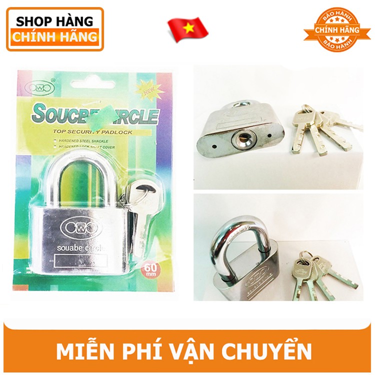 Ổ khóa cửa chống cắt soucbe circle 60mm-chuẩn