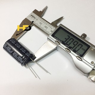 Combo 10 Tụ Hóa 450V 100UF 18x30mm