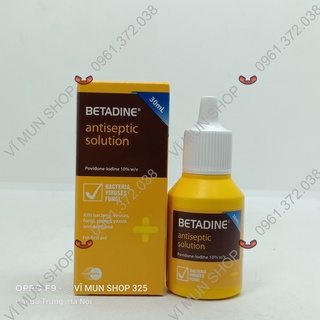 Dung dịch sát khuẩn Betadine 10%