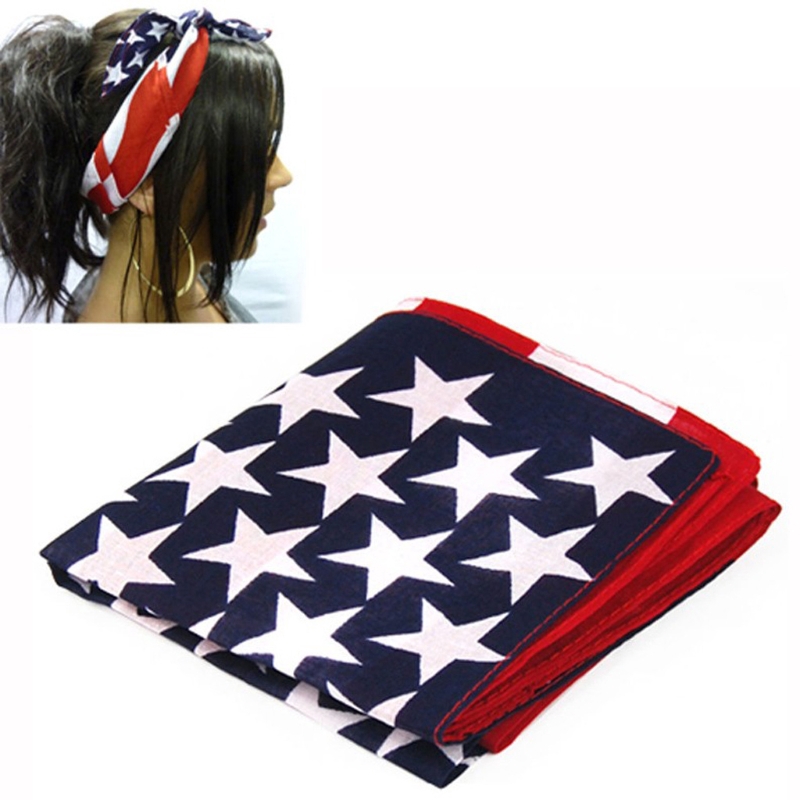 Khăn Vuông Đội Đầu Phong Cách Hiphop Cho Nam Và Nữ