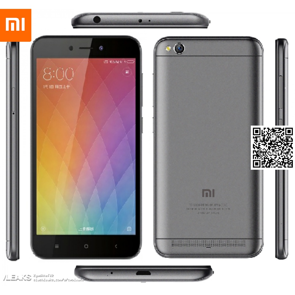 1249 Điện Thoại Xiaomi Redmi 5A (16GB/2GB) Màu bạc Hàng Chính Hãng