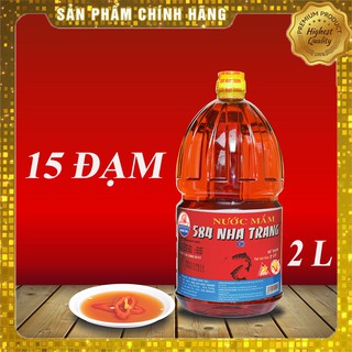 Nước mắm Cá Cơm 15 độ đạm- 584 Nha Trang - Nước mắm Truyền Thống, Chai 2 Lít, Date luôn mới.