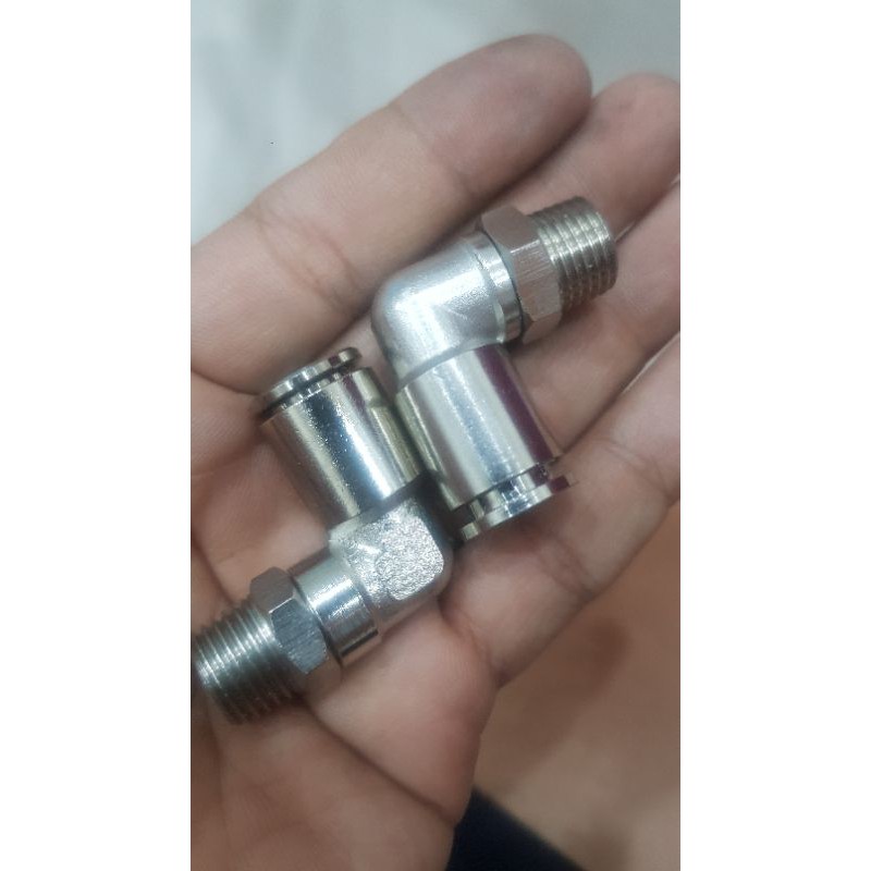 Nối nhanh khí nén inox PL 10