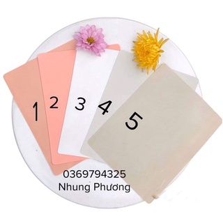 Da Giả Da Trơn Hồng Trắng Xám Bột Học Phun Xăm
