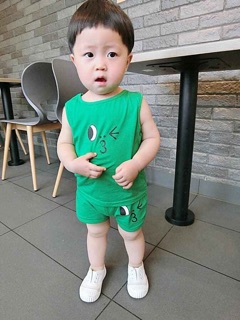 Combo 5 bộ ba lỗ cotton 2 chiều cho bé