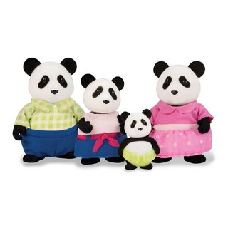 Gia đình gấu trúc Panda Lil Woodzeez 6154M