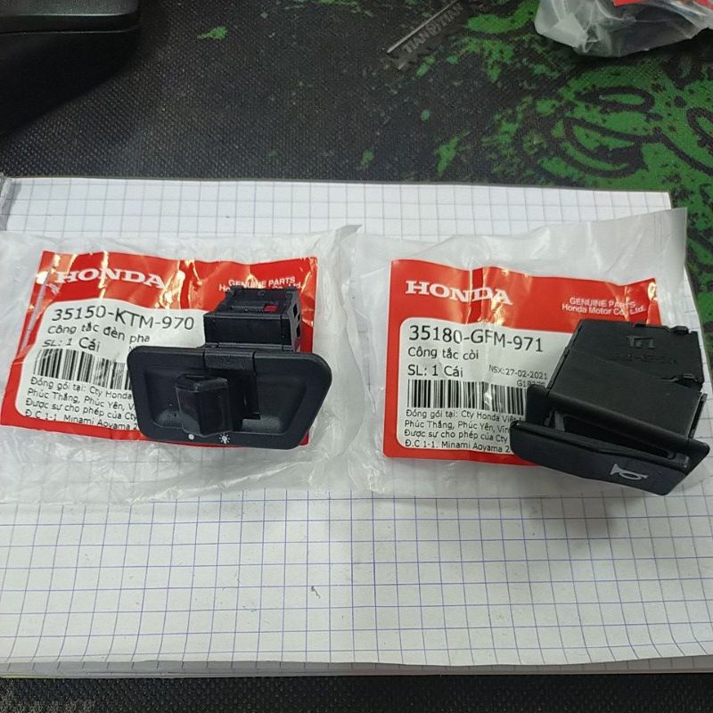 Bộ Nút Công Tắc Lead 110/ SCR Chính Hãng Honda