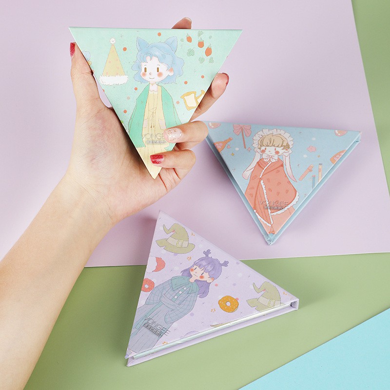 🌈🍓🍭 Phấn Má Hồng Tam Giác Bắt Sáng Kiêm Phấn Mắt Vongee Format Xinh Lắm Luôn - Y262 | BigBuy360 - bigbuy360.vn